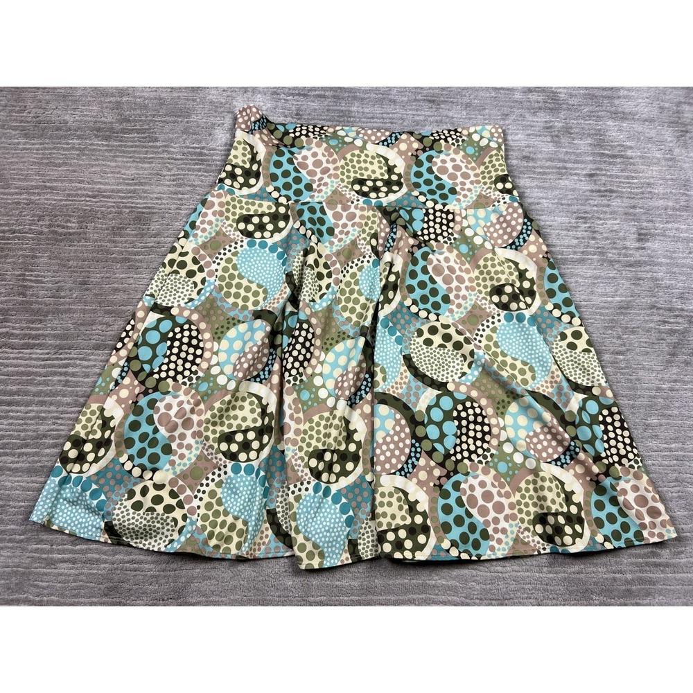 Joy Weekender Collection Skirt Womens XL Multicolor Polyester Blend Casual